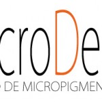 logotipo de microderm, centro de micropigmentación
